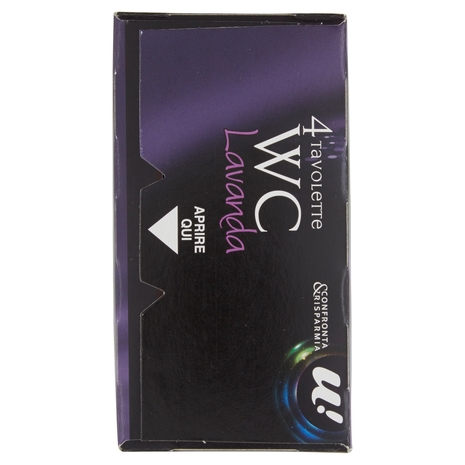 4 TAVOLETTE WC LAVANDA U! Confronta&Risparmia